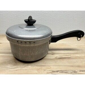 Vintage Aluminum Lady Price Waterless Cookware 2Lt Cooking Pan With Lid